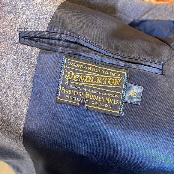 Pendleton Men’s Suit Blazer Jacket Size 46 - Picture 2 of 12